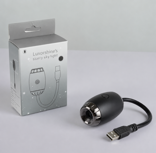 LuxorShine™ Moon Galaxy Projector