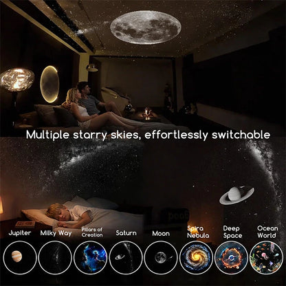 Mini Galaxy Star Projector